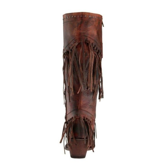 Old Gringo Pereyra Womens Western Fringe Boots - Picture 4 of 7